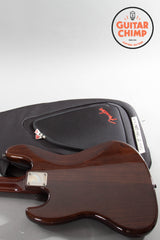 2014 Fender Japan Jazz Bass ‘62 Reissue JB62-WAL – Walnut Finish | Black Chrome Hardware | 100% Original | Gig Bag