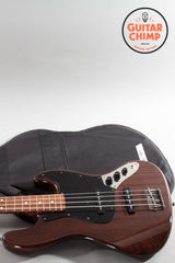 2010 Fender Japan Jazz Bass ‘62 Reissue JB62-WAL – Walnut Finish | Black Chrome Hardware | 100% Original | Gig Bag