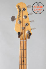 1997 Left-Handed Ernie Ball Music Man Sting Ray 5-String Natural