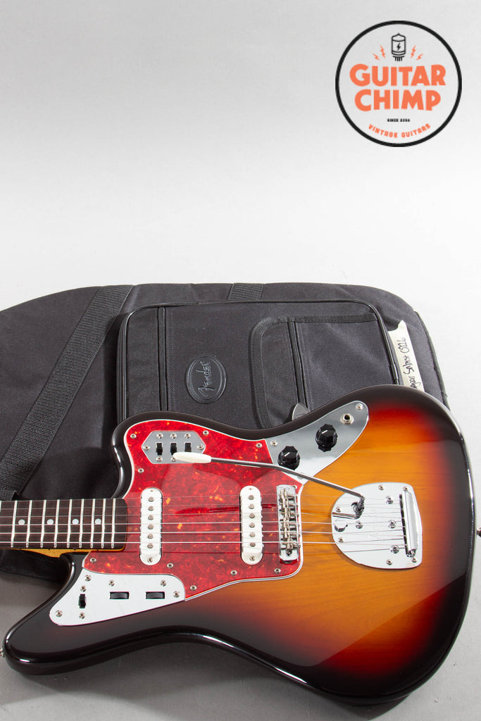 1999 Fender Japan JG66 ’62 Reissue Jaguar – 3-Tone Sunburst CIJ w/ Gig Bag