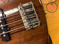 2010 Fender Japan Jazz Bass ‘62 Reissue JB62-WAL – Walnut Finish | Black Chrome Hardware | 100% Original | Gig Bag