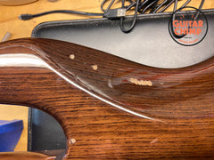 2010 Fender Japan Jazz Bass ‘62 Reissue JB62-WAL – Walnut Finish | Black Chrome Hardware | 100% Original | Gig Bag