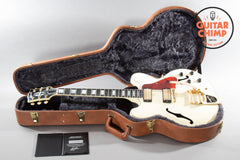 2016 Gibson Memphis Limited Run ES-355 Bigsby VOS Classic White