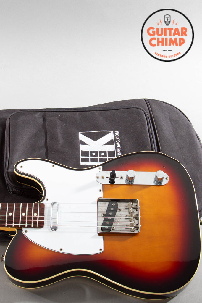 1986 Fender Japan Telecaster Custom ’62 Reissue TL62B-70 – Fujigen-Made | 3-Tone Sunburst | Double-Bound | All Original