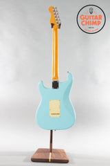 1999 Fender Japan ST62-70TX ’62 Reissue Stratocaster Sonic Blue Texas Special Pickups