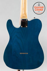 2012 Fender Japan TL62B ’62 Reissue Telecaster Custom Trans Blue Quilt