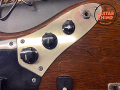 2014 Fender Japan Jazz Bass ‘62 Reissue JB62-WAL – Walnut Finish | Black Chrome Hardware | 100% Original | Gig Bag