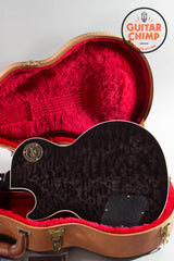 2017 Gibson Les Paul Premium Quilt Translucent Ebony Burst – Limited Run #17 of 150 – AAA Top & Back – Burstbuckers – OHSC