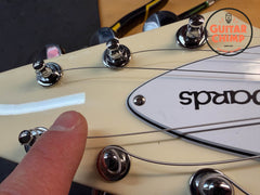 2024 Edwards E-FV-LTD Flying V – Vintage White Block Inlays | MIJ | Excellent