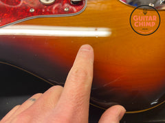 1999 Fender Japan JG66 ’62 Reissue Jaguar – 3-Tone Sunburst CIJ w/ Gig Bag