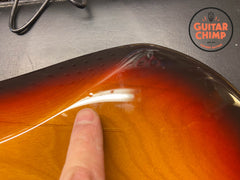 1999 Fender Japan JG66 ’62 Reissue Jaguar – 3-Tone Sunburst CIJ w/ Gig Bag