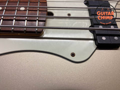 1998 Fender Roscoe Beck 5-String Bass Shoreline Gold