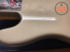 1998 Fender Roscoe Beck 5-String Bass Shoreline Gold