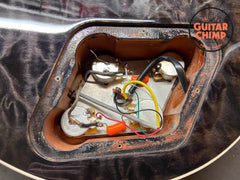 2017 Gibson Les Paul Premium Quilt Translucent Ebony Burst – Limited Run #17 of 150 – AAA Top & Back – Burstbuckers – OHSC