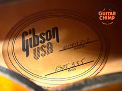 2001 Gibson ES-335 Dot Reissue Vintage Sunburst – ’57 Classics, Slim 60s Neck, OHSC