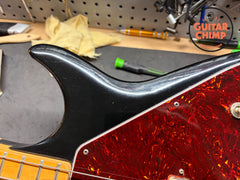 1976 Gibson Grabber G3 Bass Ebony Black – Original Case – Vintage 70s – Bill Lawrence Pickups