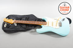 1999 Fender Japan ST62-70TX ’62 Reissue Stratocaster Sonic Blue Texas Special Pickups