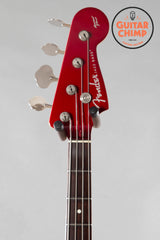 2012 Fender Japan AJB Aerodyne Jazz Bass Candy Apple Red