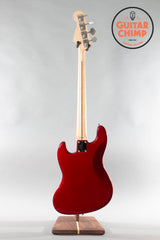 2012 Fender Japan AJB Aerodyne Jazz Bass Candy Apple Red