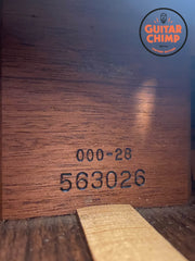 1995 Martin 000-28 Acoustic Guitar – Indian Rosewood | Ebony Fingerboard | OHSC | Vintage 000-14 Fret