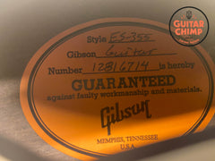 2016 Gibson Memphis Limited Run ES-355 Bigsby VOS Classic White
