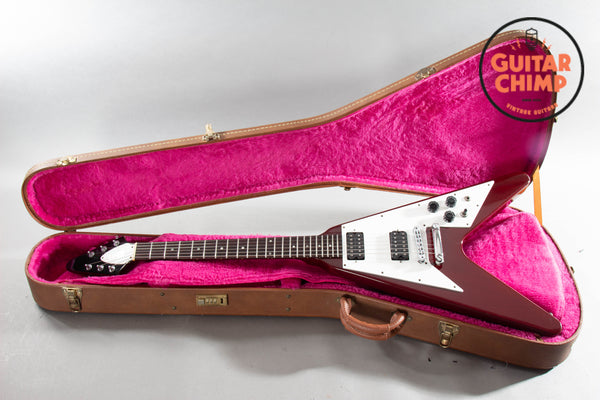 Gibson Flying V 67 Reissue Cherry 1999年 1991 Gibson Flying V '67 Reissue Cherry – Player Grade Vintage