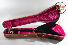 1999 Gibson Flying V ’67 Reissue – Ebony Black | Original Case | Vintage Vibe