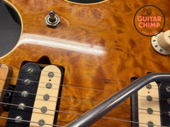 1997 Music Man Axis EX Trans Gold MIJ Figured Top w/ Floyd Rose