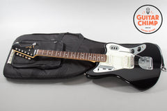 2021 Fender Traditional II 60s Jaguar Black with Matching Headstock