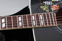 2024 Gibson Hummingbird Ebony Black – LR Baggs, Original Case, Excellent Condition