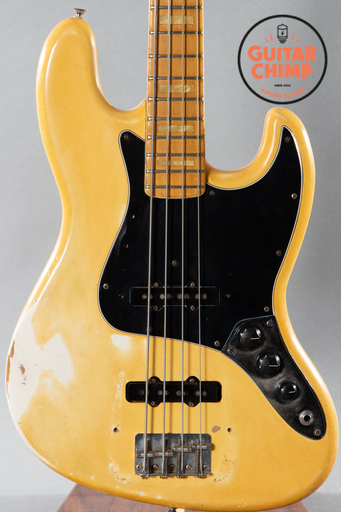 1976 Fender Jazz Bass Olympic White