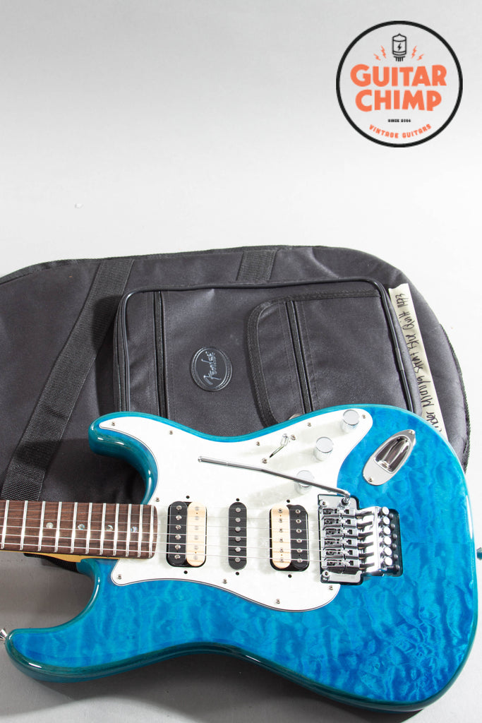 2025 Fender Japan Michiya Haruhata Stratocaster – Caribbean Blue | DiMarzio + Texas Special | MINT | Gig Bag