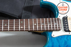 2025 Fender Japan Michiya Haruhata Stratocaster – Caribbean Blue | DiMarzio + Texas Special | MINT | Gig Bag