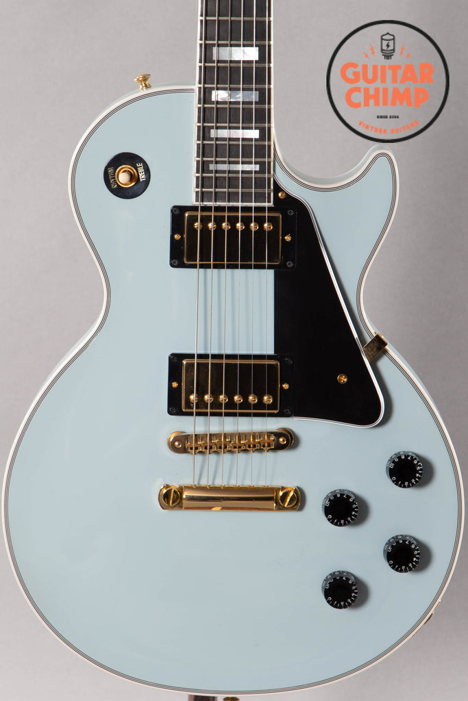 2010 Gibson Custom Shop Les Paul Custom Frost Blue