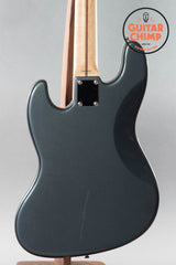 2014 Fender Japan Exclusive Aerodyne Jazz Bass Gun Metal Blue