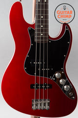 2017 Fender Japan Aerodyne Jazz Bass Candy Apple Red