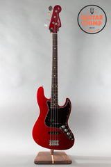 2017 Fender Japan Aerodyne Jazz Bass Candy Apple Red