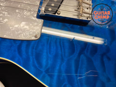 2012 Fender Japan TL62B ’62 Reissue Telecaster Custom Trans Blue Quilt
