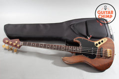 1992 Fender Order Made Jazz Bass ‘62 Vintage Reissue Satin Walnut Lacquer, Japan MIJ Fujigen
