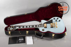 2010 Gibson Custom Shop Les Paul Custom Frost Blue