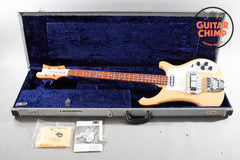 1998 Rickenbacker 4001v63 Mapleglo | Toaster & Horseshoe Pickups | OHSC | Excellent Condition