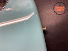 1999 Fender Japan ST62-70TX ’62 Reissue Stratocaster Sonic Blue Texas Special Pickups