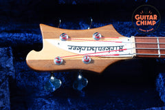 1998 Rickenbacker 4001v63 Mapleglo | Toaster & Horseshoe Pickups | OHSC | Excellent Condition