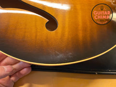 1991 Gibson ES-335 Dot Reissue – Yamano Order, Vintage Sunburst, OHSC & COA