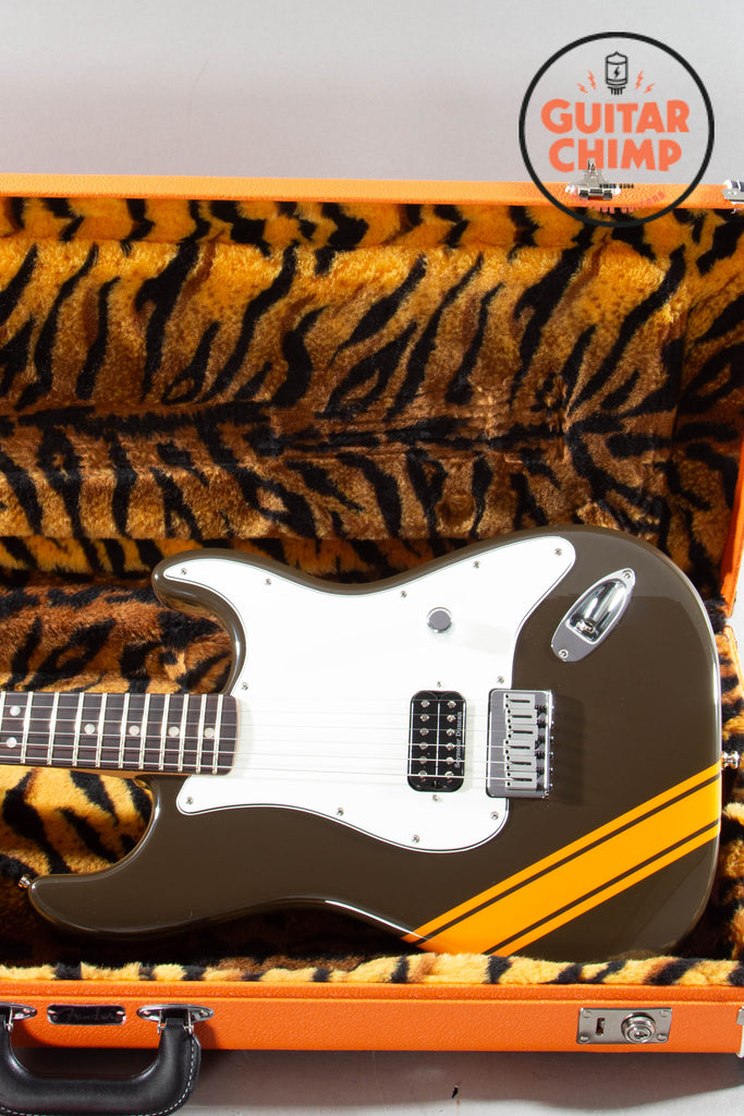 2025 Fender Tom DeLonge “Padre” Stratocaster – To The Stars Limited Edition | Brown w/ Orange Stripe | OHSC + COA