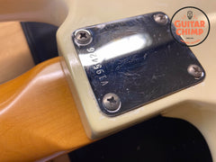 2011 Fender American Vintage ‘62 Reissue Jazz Bass Olympic White