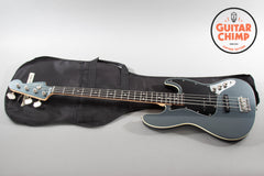 2014 Fender Japan Exclusive Aerodyne Jazz Bass Gun Metal Blue