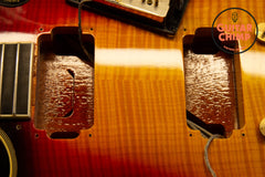 2004 Left-Handed Gibson Custom Shop '68 Reissue Les Paul Custom Figured Tri Burst