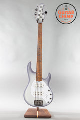 2022 Ernie Ball Music Man Stingray HH Special 5-String Bass Snowy Night
