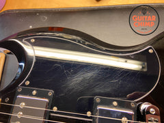 2011 Gibson SG Angus Young Signature Thunderstruck Black with Ebony Fingerboard